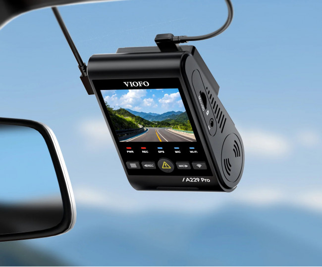 Видеорегистратор VIOFO A229 Pro (Front and Rear 4K+2K HDR Dual Dash Cam)